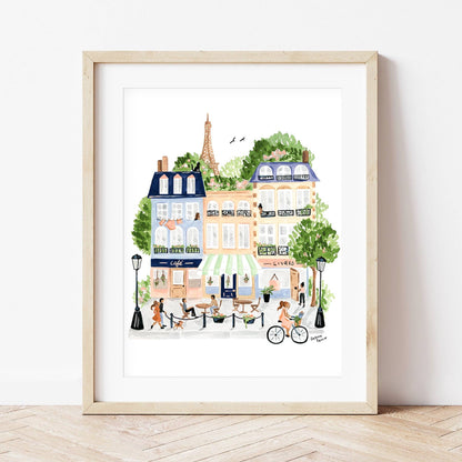 Paint By Number Kit - Paris